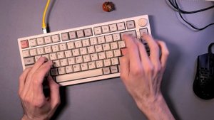 feker ik75 jelly black lubing typing