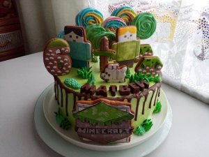 Торт для мальчика на 6 лет. Торт на день рождения..