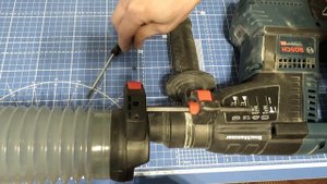 оснастка: пылеудаление - Bosch Dust Cup (1600A00F85) + перфоратор & дрель