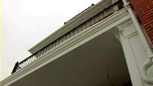 Лепнина из полиуретана на фасаде здания