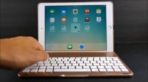 Bàn phím bluetooth ipad new 2017 9.7 / 2017 iPad 9 7 Keyboard Case Review!