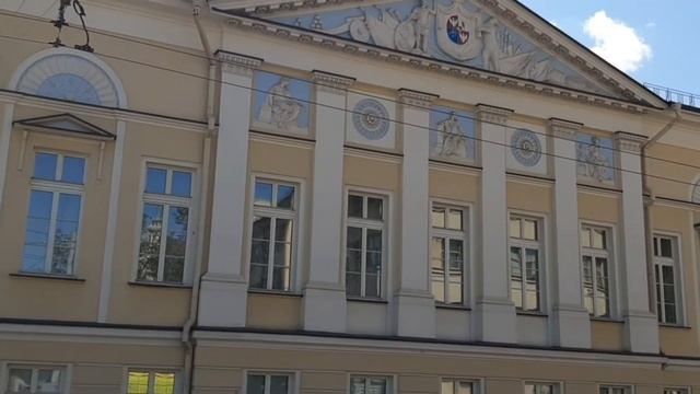 Прогулки  по Москве. По Новой Басманной.Дом Басманного товарищества. Усадьба Куракиных. Богадельня
