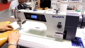 Прямострочная компьютерная швейная машина SHUNFA SF0308-D3 с двойным продвижением материала.