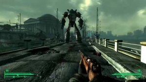 Fallout 3 GOTY End of the game. Завершение игры, запускаем очиститель воды.