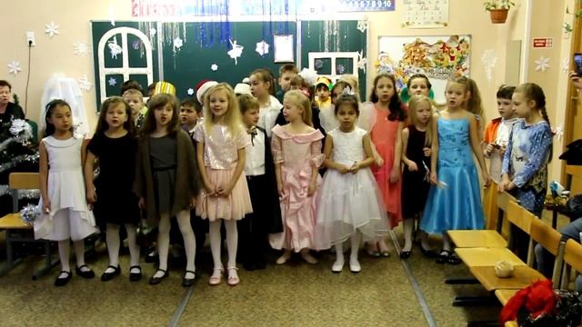 Новогодний Праздник в классе (27.12.18) смотреть онлайн