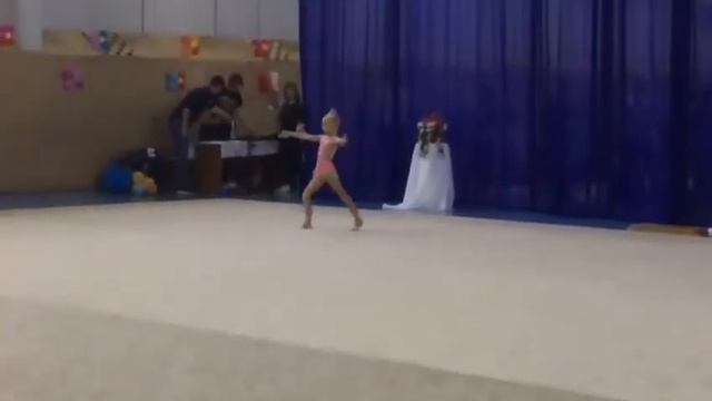 Художественная гимнастика! Анна Смирнова! 2017г. Город Геленджик ЦСКА. 1 место!