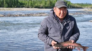 Рыбалка на реке Мома, Якутия