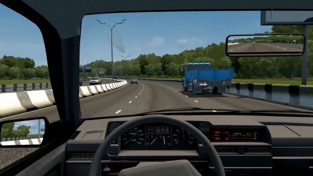 Еду на дачу в City Car Driving смотреть онлайн