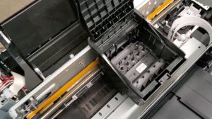 How to replace or remove printhead on Epson Stylus Photo R280 Printer F180040
