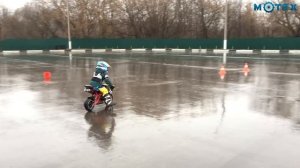 Тест драйв минимото MOTAX в стиле Ducati | Ребёнок 3 лет на мини мотоцикле