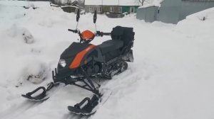 Отзыв про снегоход promax snowpro 210 с кофром