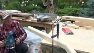 Дверь с наличником , козырёк , крыльцо . Часть  5.