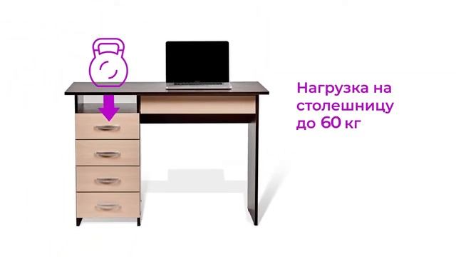 ⭐ КОМПЬЮТЕРНЫЙ СТОЛ МИЛАН-1 - ОБЗОР | ХИТ ПРОДАЖ | МАЛЕНЬКИЙ И НЕДОРОГОЙ ПИСЬМЕННЫЙ СТОЛ смотреть онлайн