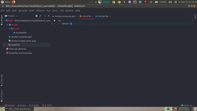 002 Node.JS и Docker. Node.JS Crash course