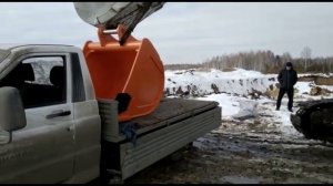 Ковш для экскаватора Doosan 225 производства "Ковши74".