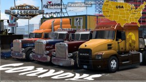 American Truck Simulator / (Конвои)/ # 27