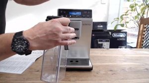 DELONGHI - Autentica Cappuccino ETAM 29 660 SB Coffee Machine been to cup, Unboxing and setup.
