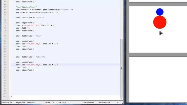 Chapter # 3.5.2 | HTML5 Canvas | HTML5 Tutorial смотреть онлайн