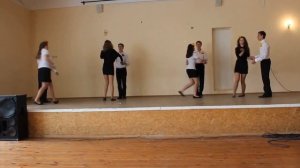 Фестиваль танцев 2014  - Школьный вальс - Мой ласковый и нежный зверь (9 Б, 9 В)