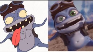 Funny Crazy frog Tricky /Drawing Meme