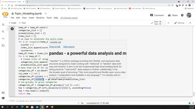 ABSA with BERT & LDA Part IV смотреть онлайн
