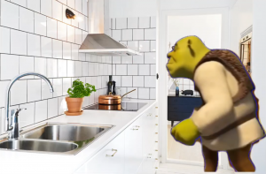 Шрек переехал к Лунтику в Москву