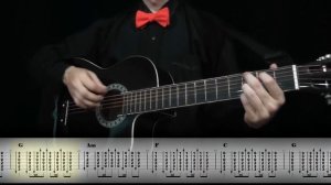 Ахра твои карие глаза _ easy guitar cover _ karaoke version