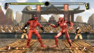 Mortal Kombat 9 - All Fatalities & X-Rays on Deadpool Cyrax Costume Mod 4K Ultra HD Gameplay Mods