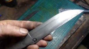 Вспомним с чего начинали. Клинок из напильника.