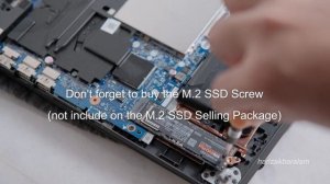 How to upgrade & install M2 SSD (Lenovo Legion Y520 - Samsung 970 Evo plus)