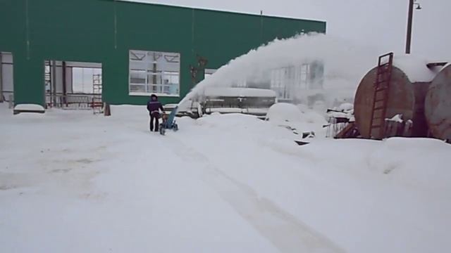 Снегоуборочная приставка для мотоблока СМ-600 смотреть онлайн