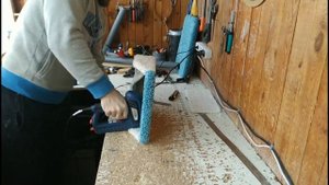 Когтеточка с лестницей своими руками / Cattree DIY