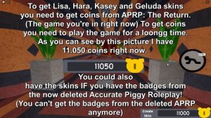 How to get 5 APRP BADGE MORPHS/SKINS in THE PIGGY BATTLE! - Roblox