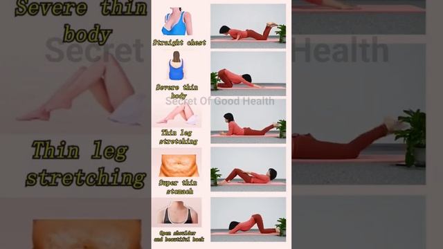 Yoga pilates - reduce body fat || Stretches for Lower Back, Hamstrings, Hips & Inner Thighs #fitnes