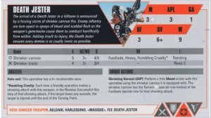 [Kill Team] Void-Dancers Troupe: как играть? (Harlequins)