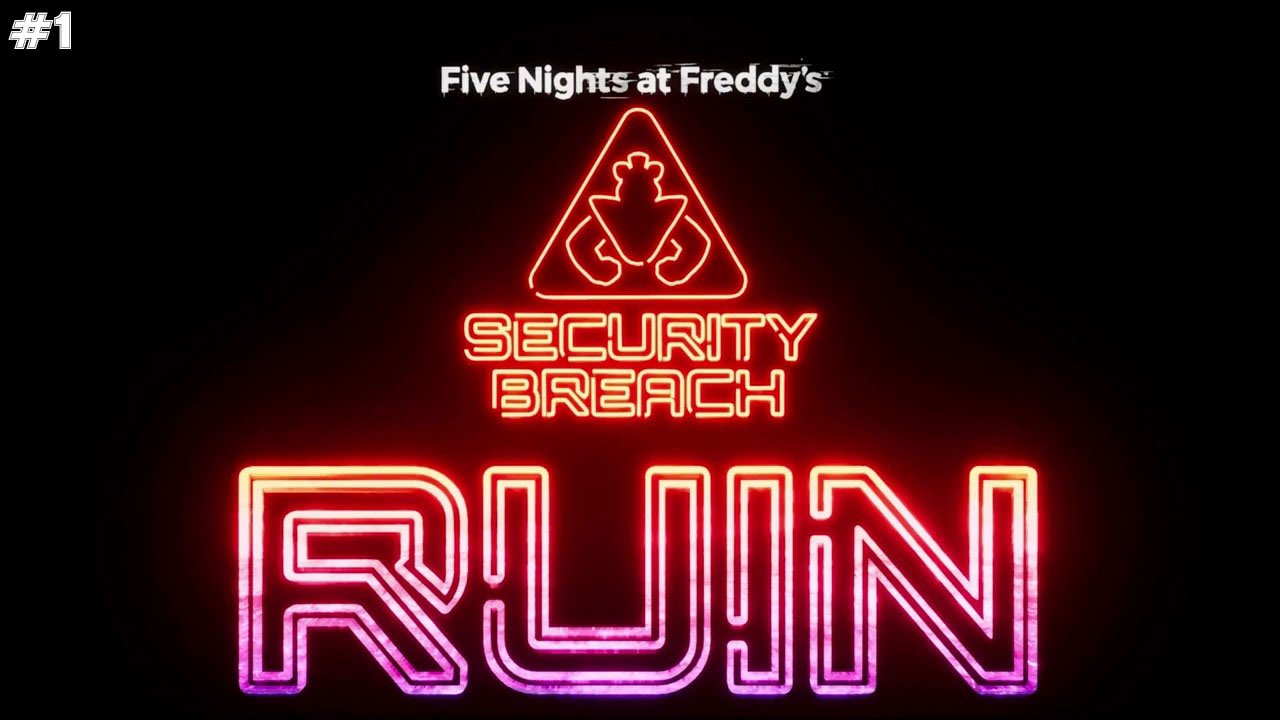 Хоррор франшиза с аниматрониками ★ Five Nights at Freddys Security Breach