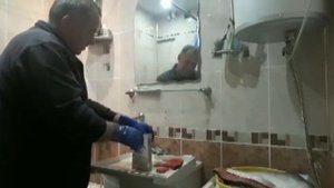 Уха из кижуча.