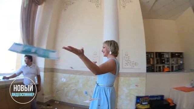 Крутой сюрприз на корпоратив, выпускной и любой праздник- видеоспинер!