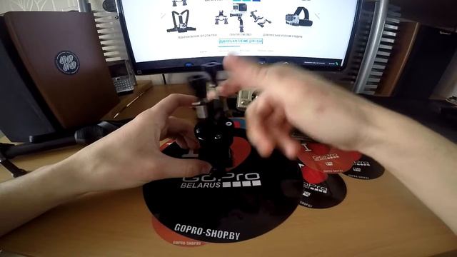Крепление 360 градусов GoPro на шлем обзор by gopro-shop.by