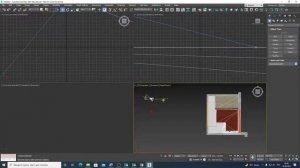 14сен 2-8 Импорт файла FBX из архикад в Max (в уже открытый настроенный шаблон). Постановка камеры.