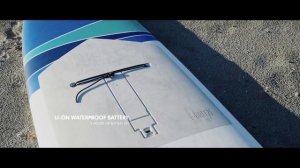 Электро САПборд Tahe E-Breeze Performance. Пластиковая SUP доска со встроенным мотором - водометом.