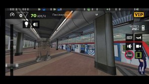 СИМУЛЯТОР МОСКОВСКОГО МЕТРО Subway Simulator На телефон Первый Взгляд