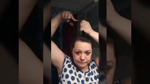 Как самой сделать стрижку за 10 минут..