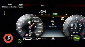 Mercedes CLS 53 AMG 0-100 0-200 402m 200m dragy Stage 1
