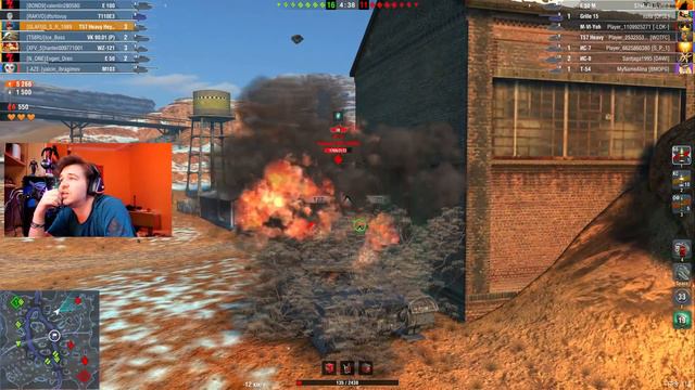НИКОГДА НЕ ИГРАЙ В РЕЖИМЕ НА ОДНОЙ ЖИЗНИ ● ОБЪЯСНЯЮ ● WoT Blitz смотреть онлайн