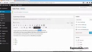 Wordpress 4 Tutorial: Lesson 10 - Post Formatting