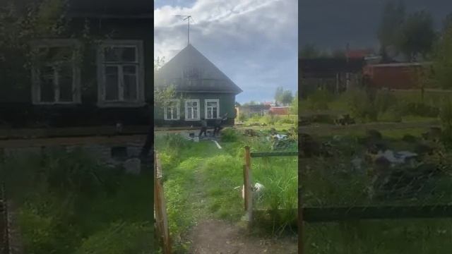 Подъем дома на домкратах |  Перемещение дома по участку
