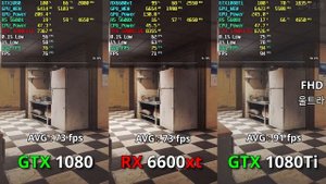GTX1080 vs RX6600xt vs GTX1080Ti 게임 성능 비교! (롤, 오버워치, 로스트아크, 배그) with 라이젠 5600X