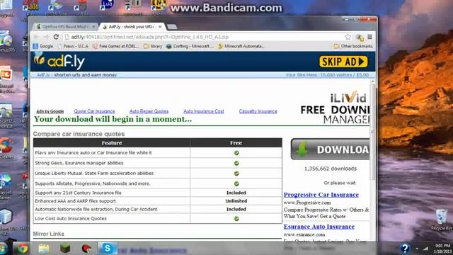 How to Install Optifine OLD LAUNCHER ONLY! смотреть онлайн