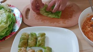 Голубцы из молодой капусты! Любимый  рецепт голубцов моей семьи!